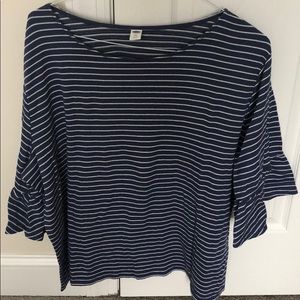flutter sleeve top